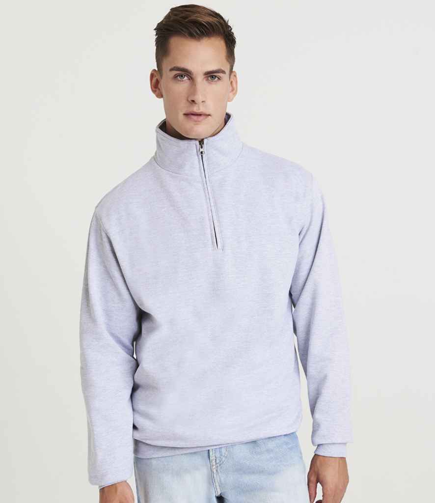 AWDis Sophomore Zip Neck Sweatshirt - PenCarrie